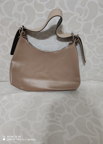 Bej  Kadın Omuz Çantası - Görsel 6