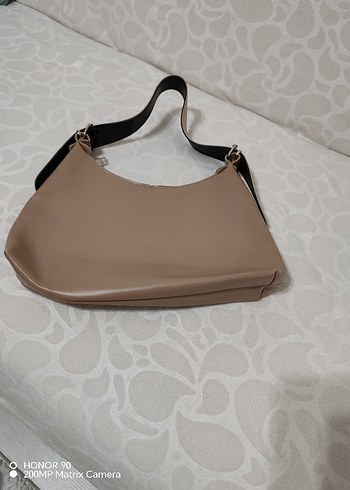 Bej  Kadın Omuz Çantası - Görsel 2