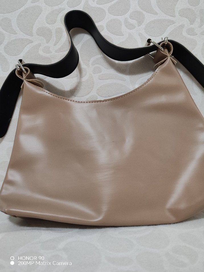 Bej  Kadın Omuz Çantası - Görsel 3
