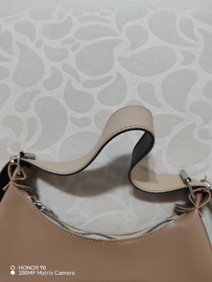 Bej  Kadın Omuz Çantası - Görsel 5