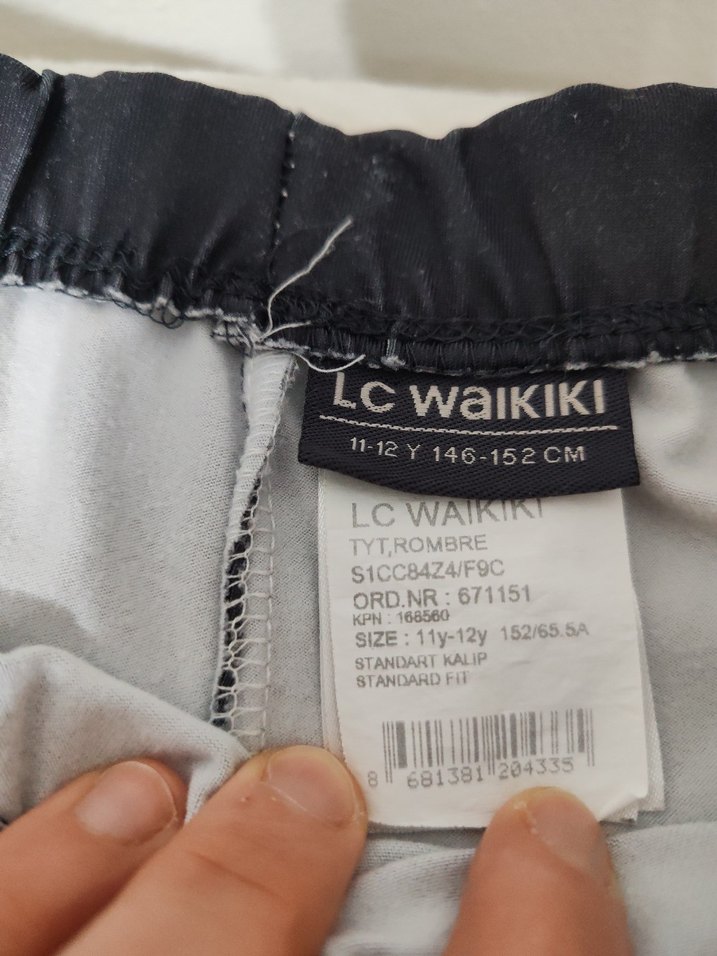 Siyah kız çocuk tayt - Görsel 5