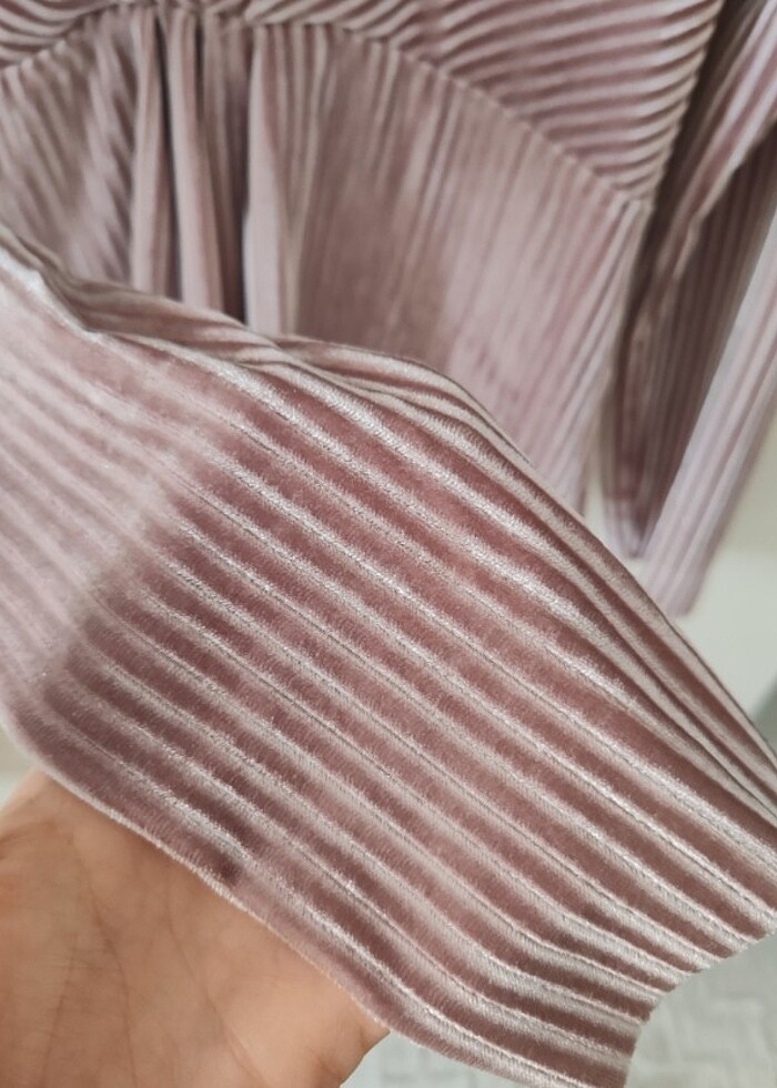 Kadife bluz  - Görsel 2