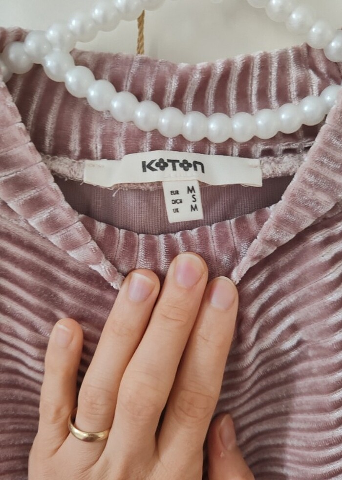 Kadife bluz  - Görsel 4