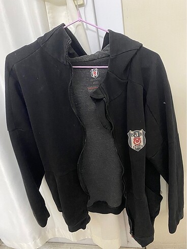 Orijinal Beşiktaş kapüşonlu ceket