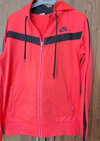 xl Beden pembe Renk Pembe Nike Fermuarlı Kadın Spor Ceket