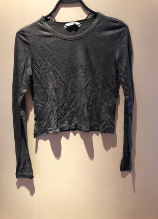 pull&bear; crop top bluz