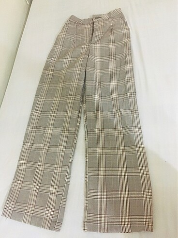 H&M desenli kumaş pantalon