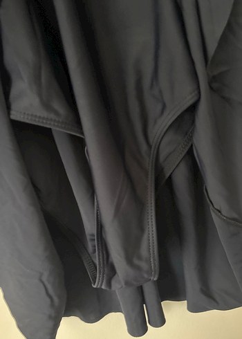 xl Beden Zincir Detaylı Siyah V Yaka mayo