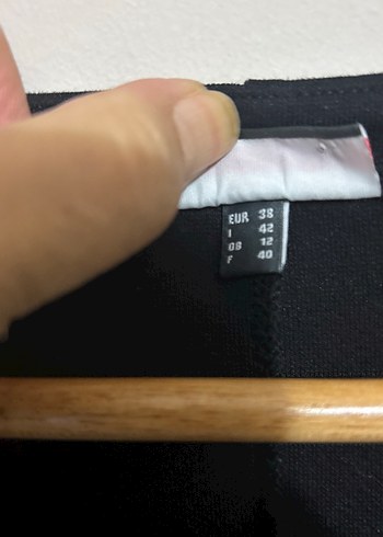 Midi siyah elbise - Görsel 3