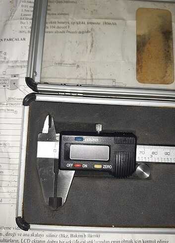  Beden Renk DİJİTAL KUMPAS 150MM