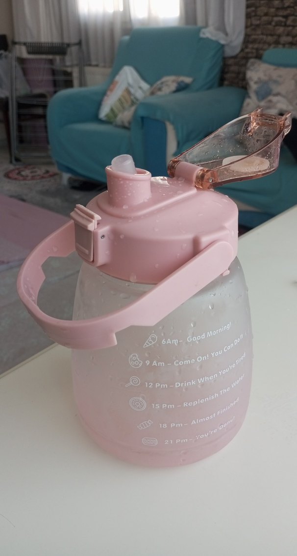 Pastel Pembe Bebek Biberonu - Görsel 2