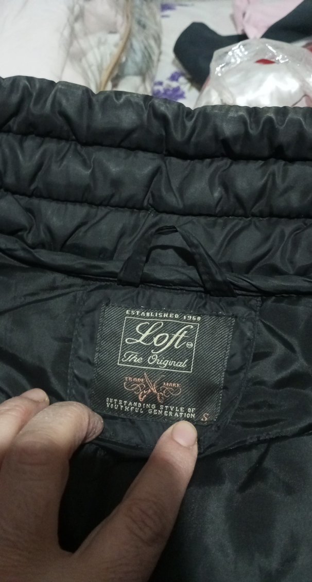 Siyah Fermuarlı Kadın Kışlık Mont - Görsel 2