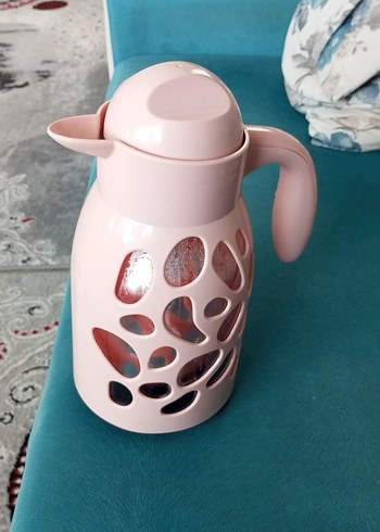 Pastel Pembe Desenli Çaydanlık - Görsel 2