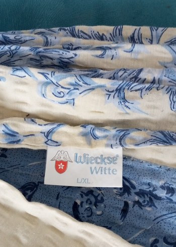 Nakışlı Mavi Gri Yatak Örtüsü - Görsel 3