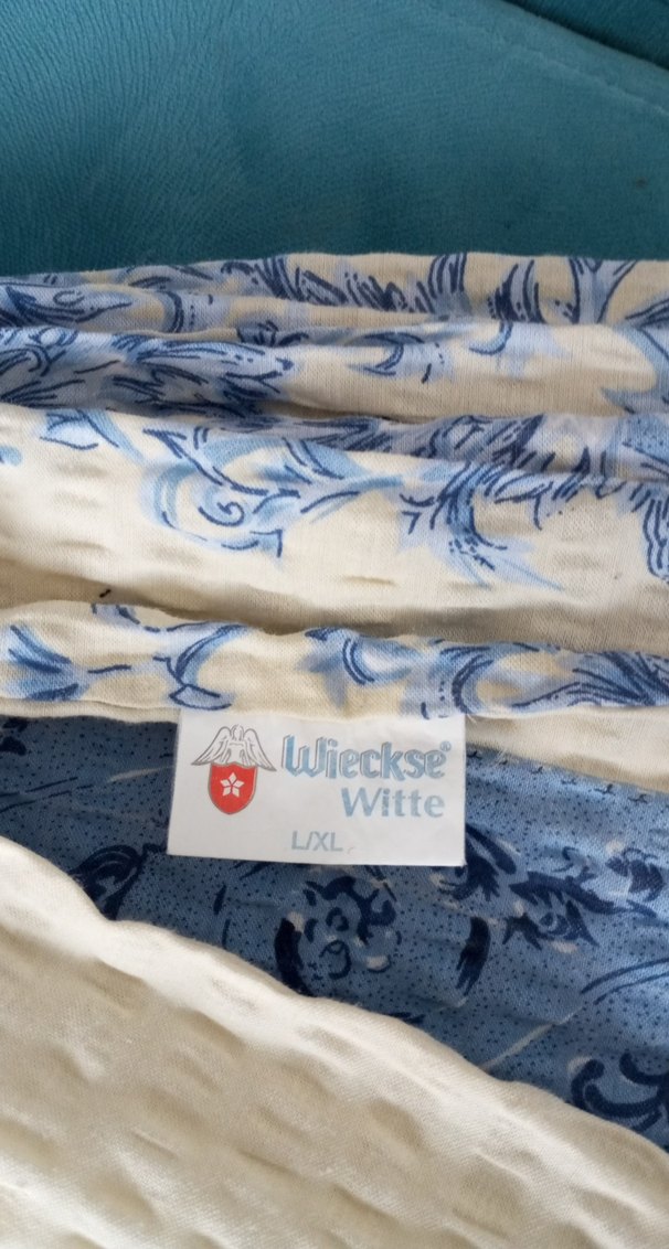 Nakışlı Mavi Gri Yatak Örtüsü - Görsel 3