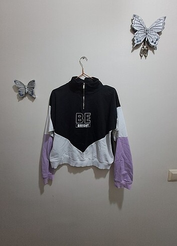 Siyah spor sweat shirt