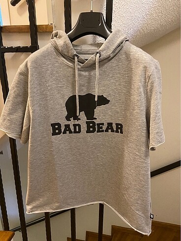 Bad bear tshirt kapişonlu xl beden