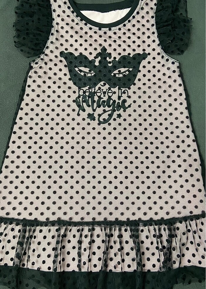 Believe magic tüllü pembe kız çocuk - Görsel 3