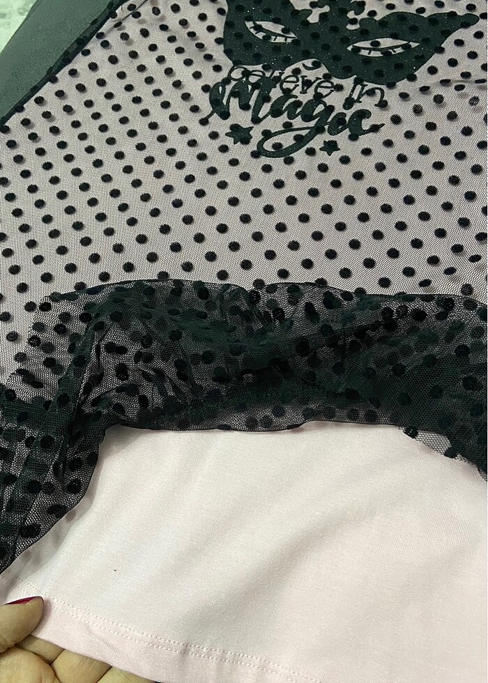 Believe magic tüllü pembe kız çocuk - Görsel 5