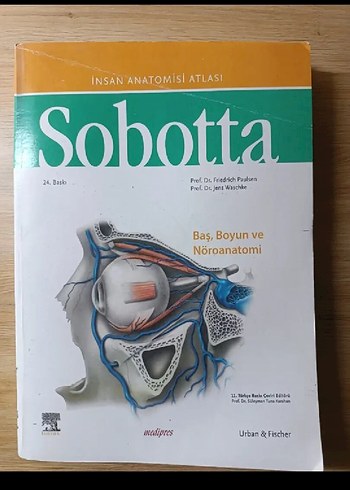 Sobotta İnsan Anatomisi Atlası - Baş, Boyun ve Nöroanatomi