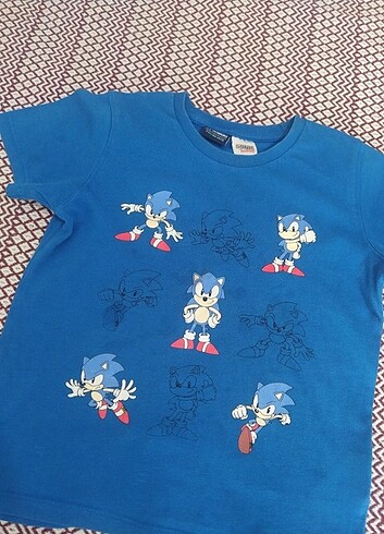 5 Yaş Beden Sonic boom tişört 