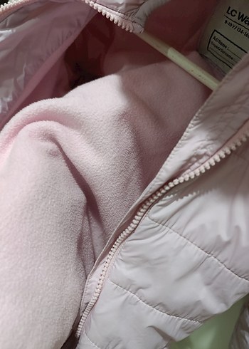 LCW 9-10 yaş Kız Çocuk Kapüşonlu mont. içi polar - Görsel 8