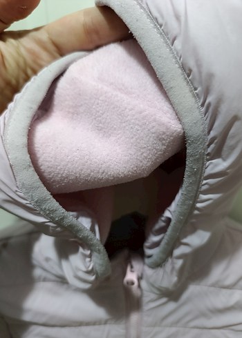 LCW 9-10 yaş Kız Çocuk Kapüşonlu mont. içi polar - Görsel 5