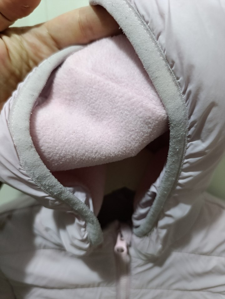 LCW 9-10 yaş Kız Çocuk Kapüşonlu mont. içi polar - Görsel 5