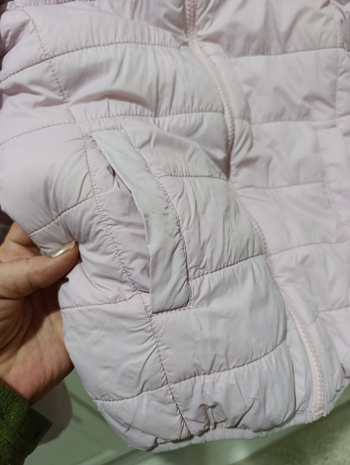 LCW 9-10 yaş Kız Çocuk Kapüşonlu mont. içi polar - Görsel 3