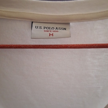 U.S Polo Assn. beyaz tişört 