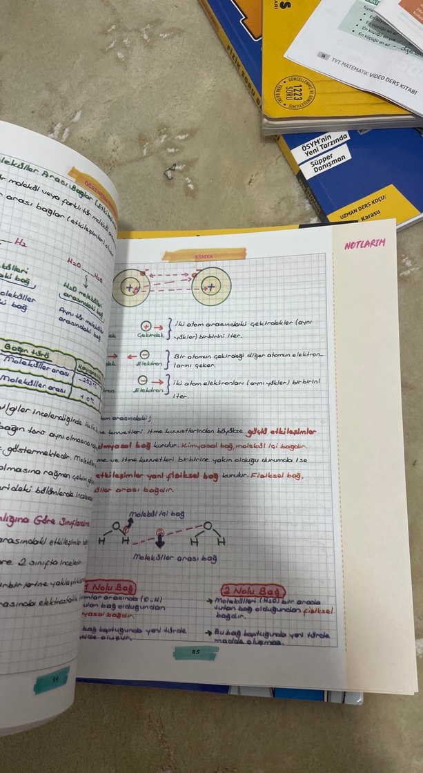 9. Sınıf Kimya Öğrencim Defteri - Görsel 2