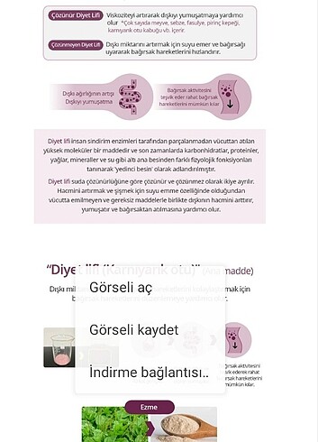 30 Beden Atomy karnıyarık otu içeren diyet lifi(30 şase)