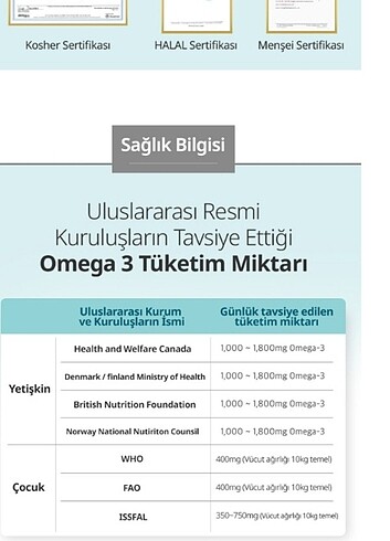 diğer Beden Atomy bitkisel omega3(120 kapsül)