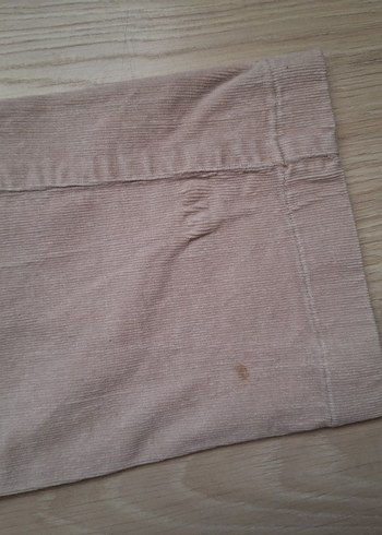 Zara Kadın Bej Rahat Kesim Pantolon