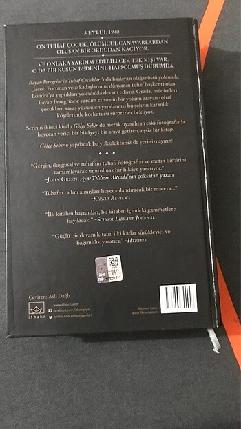 Gölge Şehri (Bayan Peregrine?nin TUHAF ÇOCUKLARI 2)