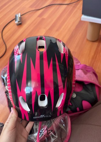 Pembe Lastik Motosiklet Diz Koruyucu Velcro - Görsel 8
