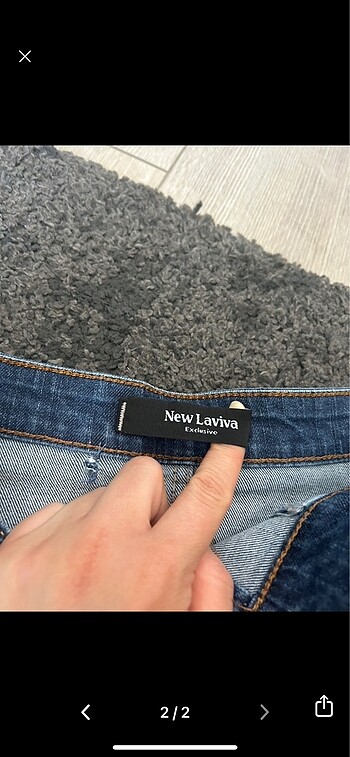 Zara Düğmeli kot etek