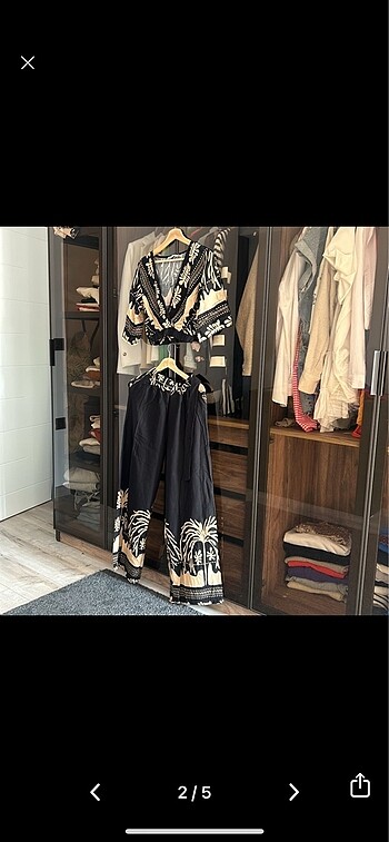 Zara Zara muadil alt üst etiketli takım