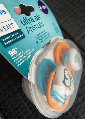 Philips Avent Ultra Air Hayvan Desenli Emzik 6-18 Ay - Görsel 2
