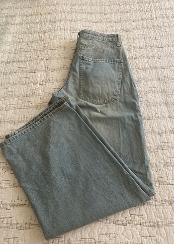 40 Beden mavi Renk wide leg jean