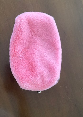  Beden pembe Renk pembe peluş makyaj çantası