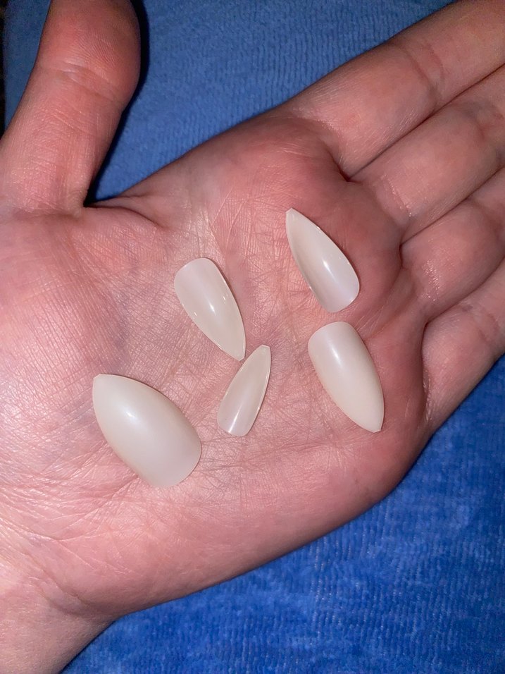 Nascita Beyaz Yeniden Kullanılabilir Takma Tırnak - Görsel 4