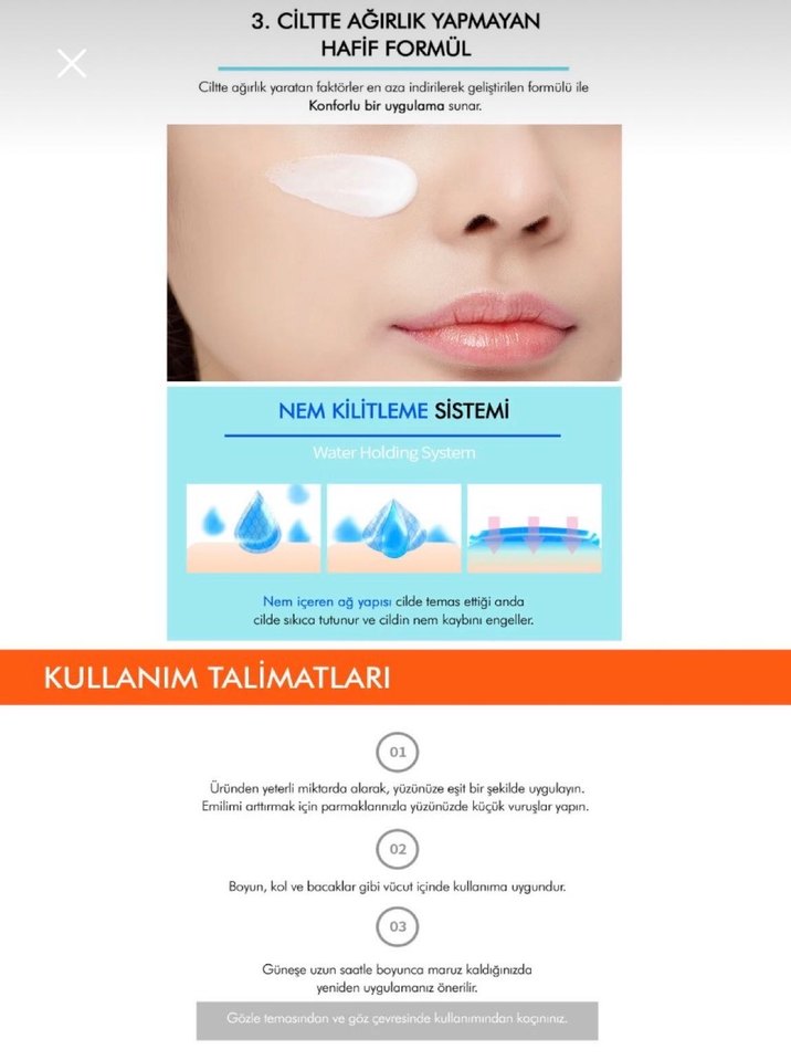 missha kore güneş kremi - Görsel 2