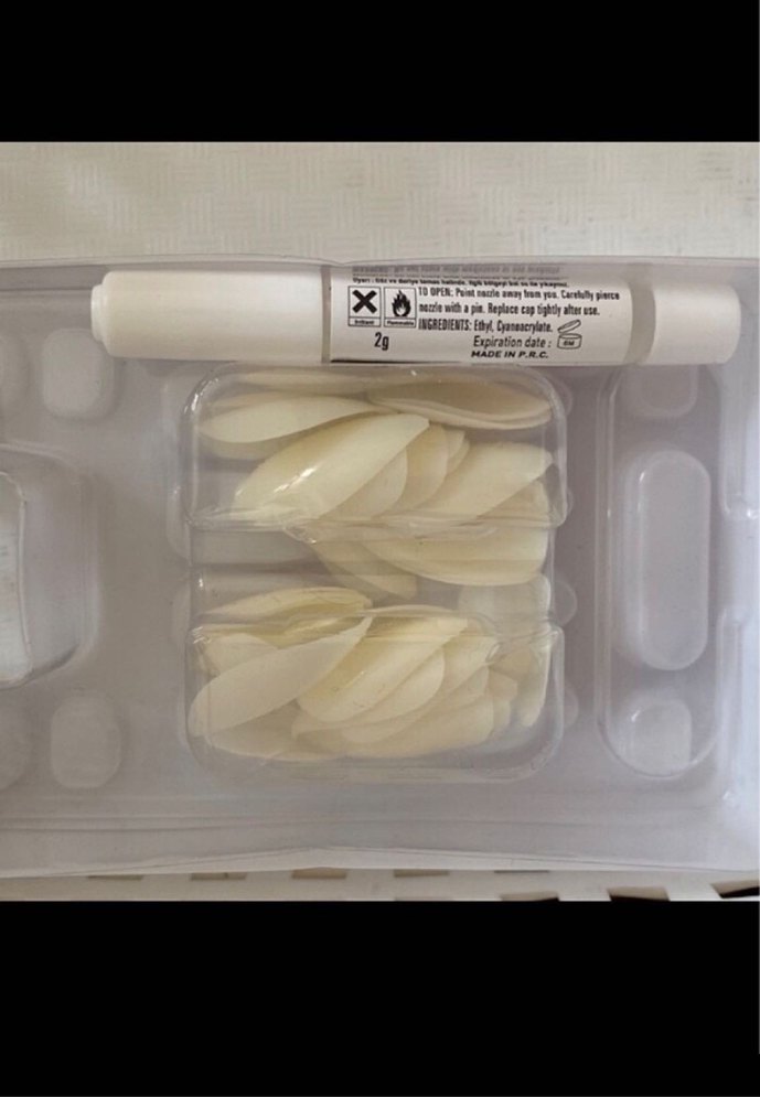 Nascita Beyaz Takma Tırnak 36'lı - Görsel 2