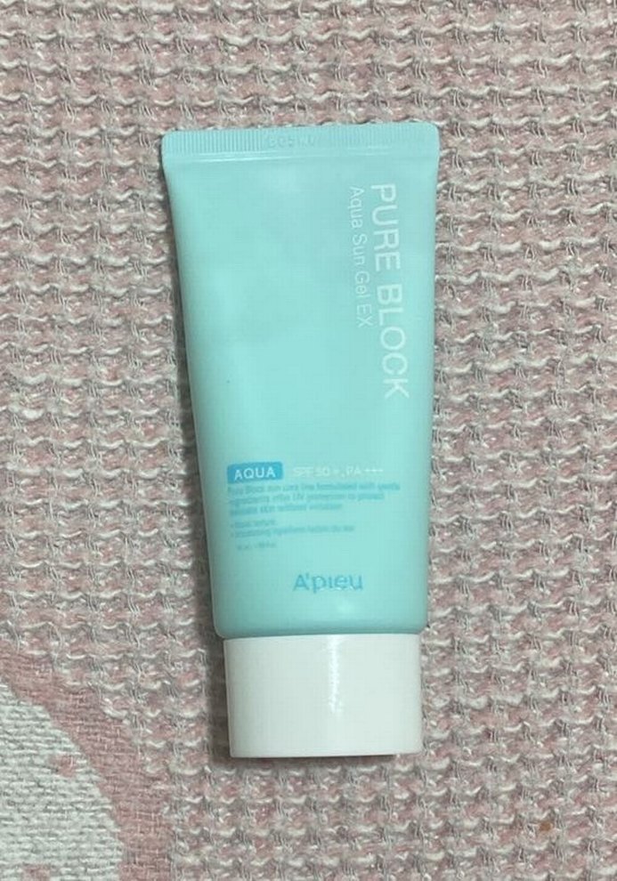 A'Pieu Pure Block Aqua Güneş Jeli SPF50 PA+++ - Görsel 3