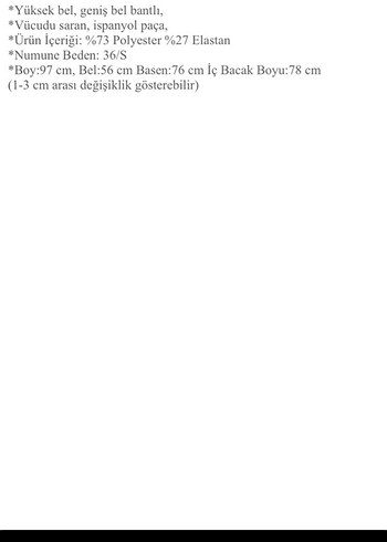 Addax flare tayt