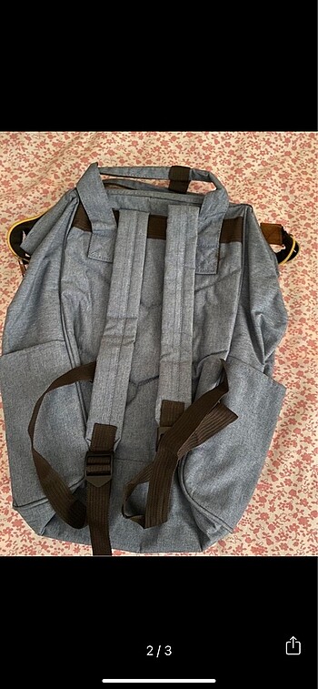 Urban Outfitters mavi sırt çantası