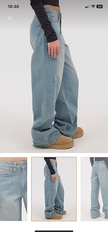 40 Beden baggy jean