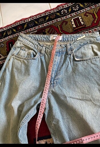 42 Beden mavi Renk baggy jean