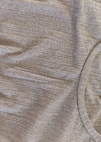 Bej Pilili Keten Kadın Şal - Görsel 2